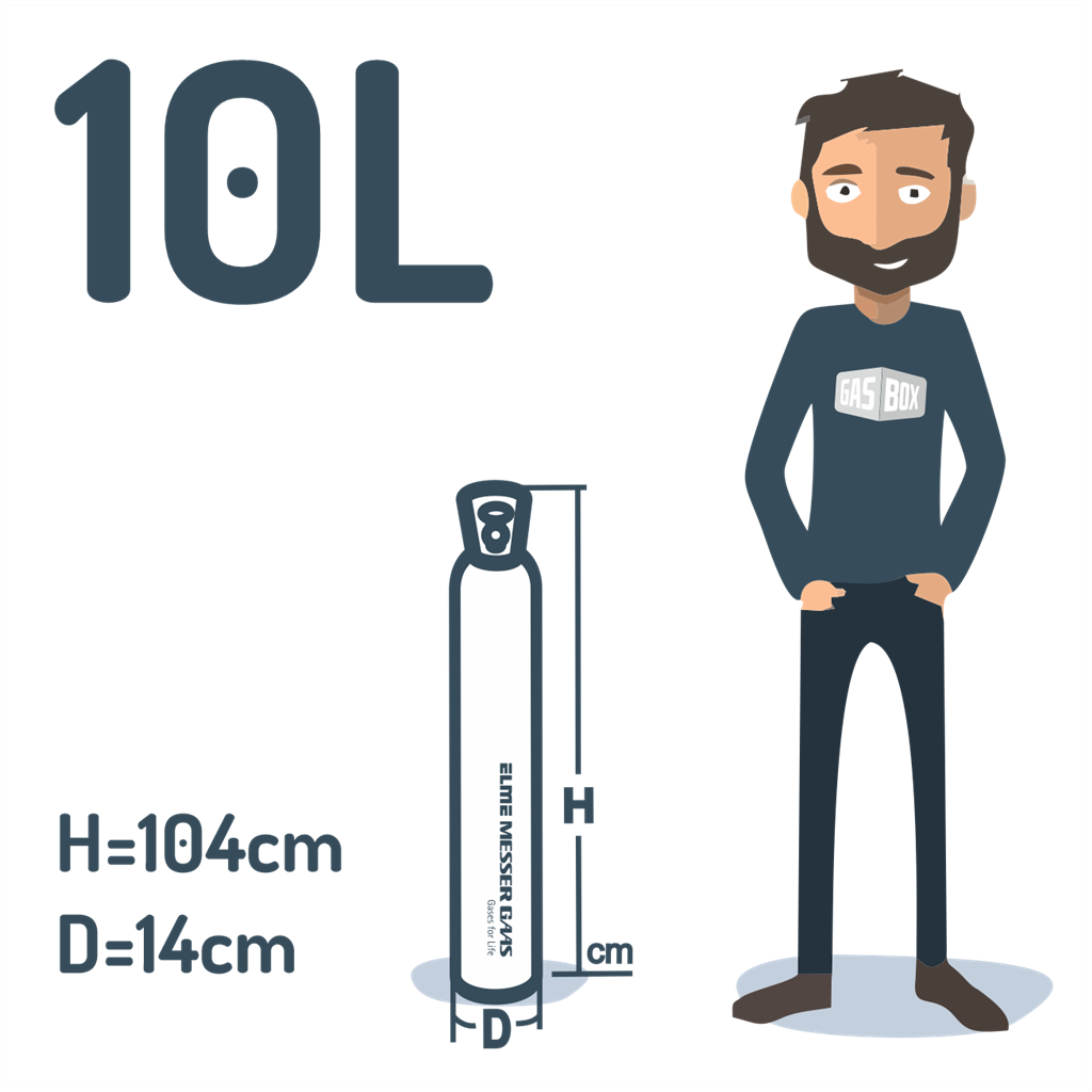 Deguonis 5.0 - 10L