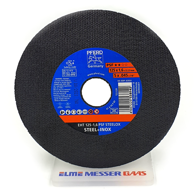 Atpjovimo diskas EHT125-1.6 PSF INOX PFERD 538142