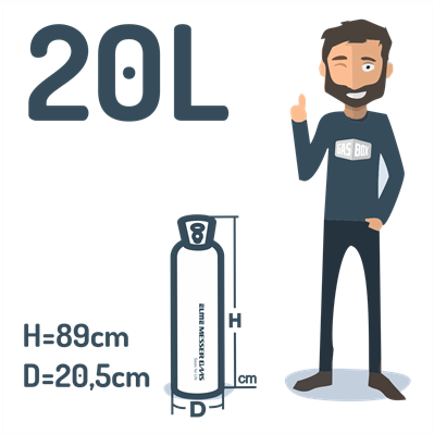 Deguonis - 20L